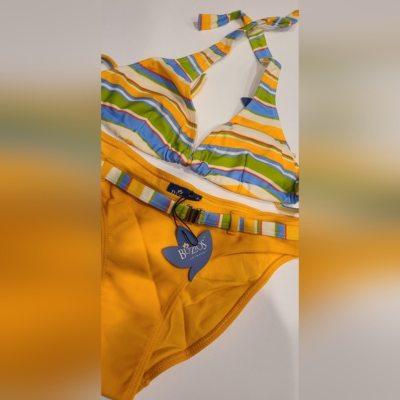 Buzios Brazilian Stripe 2pc Bikini Set - Picture 6 of 11